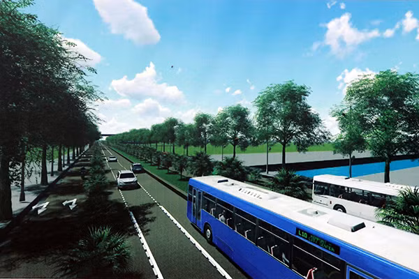 Hà Nội: Khởi công dự án đường Tây Thăng Long, đoạn qua quận Bắc Từ Liêm ảnh 2