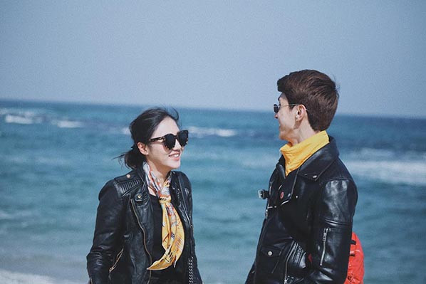 Văn Mai Hương diện đồ đôi tình tứ với Bình An ở Hàn Quốc ảnh 4 Văn Mai Hương diện đồ đôi tình tứ với Bình An ở Hàn Quốc ảnh 4