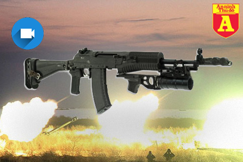 Siêu súng trường tấn công AN-94 của Nga.