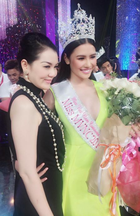 Hoa hậu Tường Vy - cô gái ngoan của “ông trùm chân dài” Vũ Khắc Tiệp ảnh 5