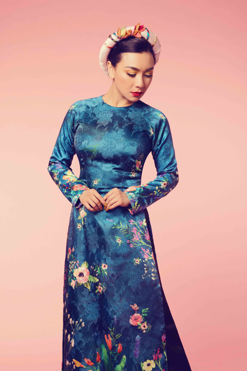 Rũ bỏ hình ảnh sexy, "nữ hoàng ảnh lịch" Y Phụng đài các với áo dài ảnh 6