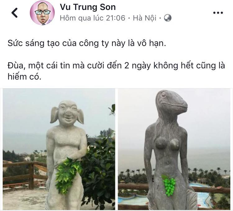 Mạng xã hội lại 'dậy sóng' khi vườn tượng 12 con giáp 'khỏa thân' được che nho xanh, đỏ ảnh 7