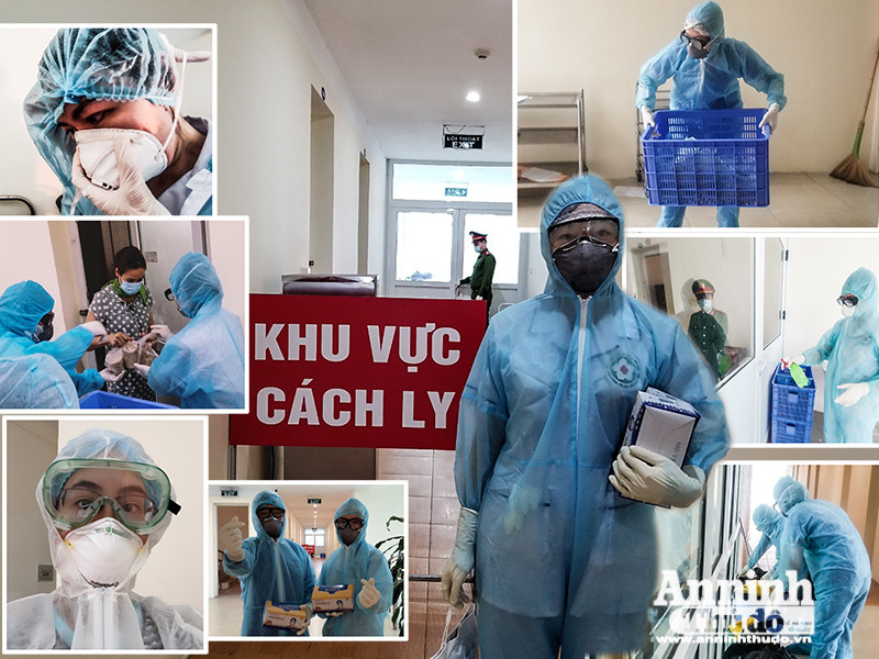 Những "bông hồng thép" bình dị của Công an Hà Nội trên tuyến đầu dập dịch Covid – 19. ảnh 1