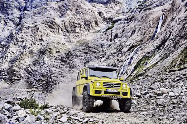 Mercedes trình làng mẫu xe hầm hố G500 4x4² concept ảnh 2