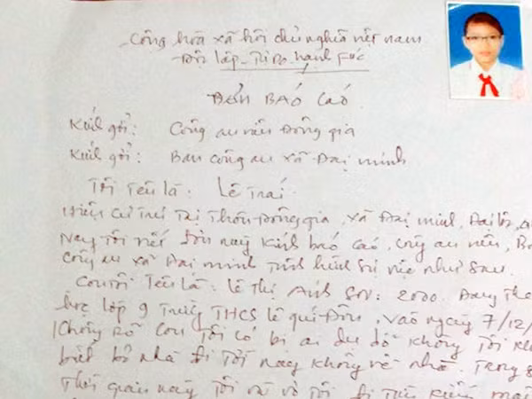 Nữ sinh mất tích bị ép vào nhà nghỉ cưỡng bức ảnh 1