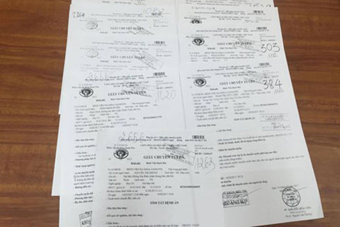 Báo động tình trạng làm giả giấy chuyển tuyến khám bệnh để trục lợi ảnh 1