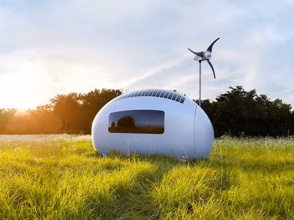 Nhà mini chạy bằng năng lượng tái tạo ảnh 1