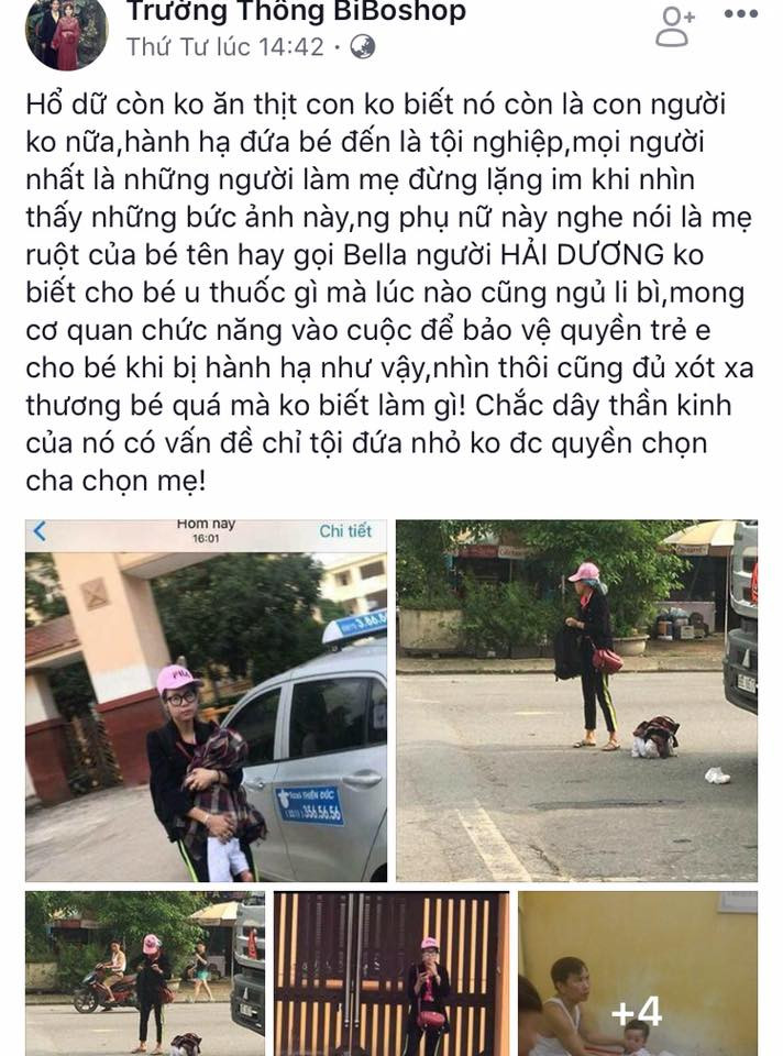 Cộng đồng mạng dậy sóng khi "hot girl" Bella có hành động bạo hành con đẻ ảnh 5 Cộng đồng mạng dậy sóng khi "hot girl" Bella có hành động bạo hành con đẻ ảnh 5