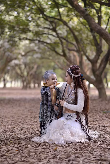 "Cô gái vàng" bellydance Đỗ Hồng Hạnh khoe ảnh con trai cực ấn tượng ảnh 2