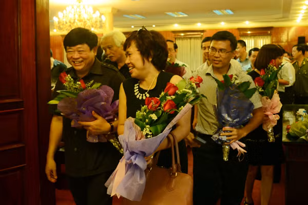 Chân tình buổi gặp mặt thân mật giữa CATP Hà Nội với lãnh đạo các cơ quan báo chí ảnh 12