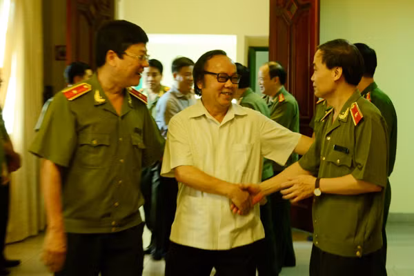 Chân tình buổi gặp mặt thân mật giữa CATP Hà Nội với lãnh đạo các cơ quan báo chí ảnh 7