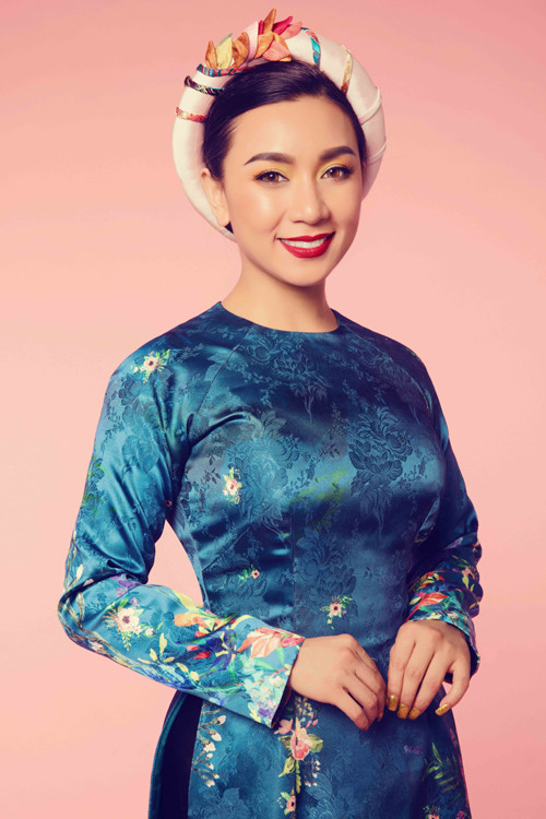 Rũ bỏ hình ảnh sexy, "nữ hoàng ảnh lịch" Y Phụng đài các với áo dài ảnh 5