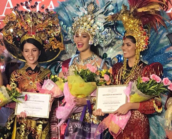 Thúy Vi đoạt giải trang phục truyền thống tại Miss Asia Pacific International ảnh 3 Với phần thể hiện xuất sắc, người đẹp cao 1,65m, số đo 84-60-89 đã ẵm danh hiệu Á quân trong phần thi trang phục truyền thống.