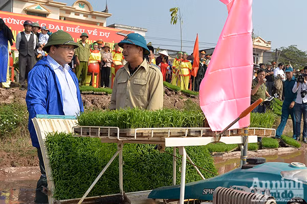 Lãnh đạo TP Hà Nội xuống đồng khai mở vụ xuân ảnh 1