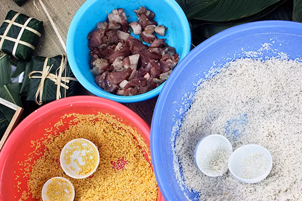 Lễ hội Gói bánh chưng trao yêu thương đến trẻ em vùng cao ảnh 9