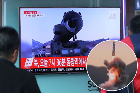 Triều Tiên phóng tên lửa nhắm đa mục tiêu ảnh 1