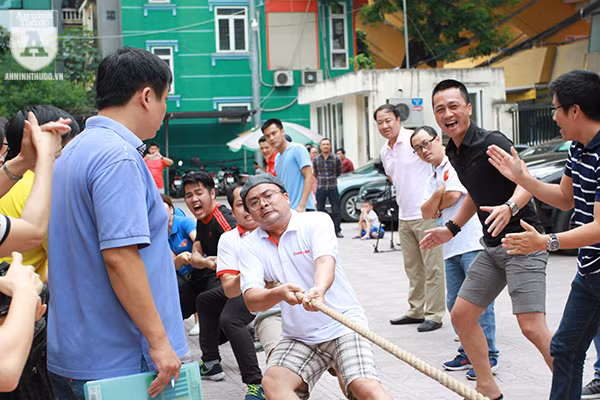 Sôi động màn thi kéo co tại Hội khỏe Hội Nhà báo TP Hà Nội 2017 ảnh 11