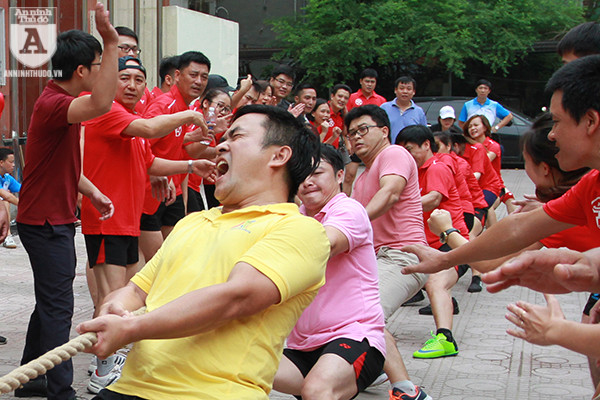 Sôi động màn thi kéo co tại Hội khỏe Hội Nhà báo TP Hà Nội 2017 ảnh 8 Sôi động màn thi kéo co tại Hội khỏe Hội Nhà báo TP Hà Nội 2017 ảnh 8
