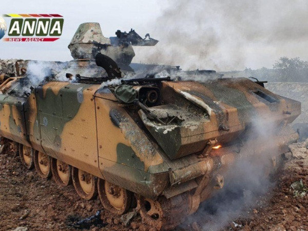 Nga dội bom phá hủy nhiều phương tiện của Thổ Nhĩ Kỳ tại Syria ảnh 1 Nga dội bom phá hủy nhiều phương tiện của Thổ Nhĩ Kỳ tại Syria ảnh 1