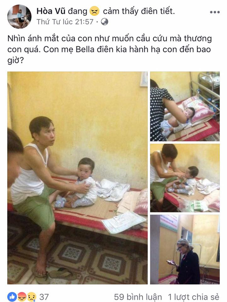 Cộng đồng mạng dậy sóng khi "hot girl" Bella có hành động bạo hành con đẻ ảnh 2 Cộng đồng mạng dậy sóng khi "hot girl" Bella có hành động bạo hành con đẻ ảnh 2