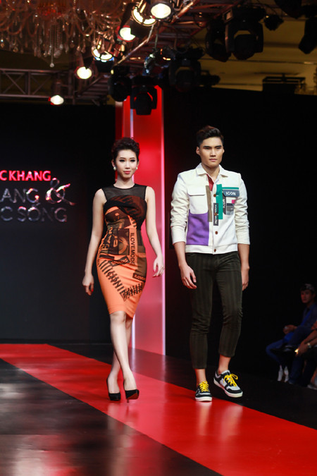 Á hậu Lê Huỳnh Thuý Ngân "biến hoá" quyến rũ trên sàn diễn ảnh 4