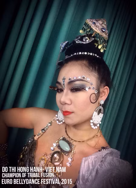 "Cô gái vàng" Đỗ Hồng Hạnh đoạt cúp vô địch "Bellydancer of the world" 2015 ảnh 5