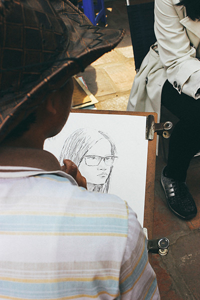 Người dân Thủ đô đổ xô đi xin chữ đầu năm mới ảnh 7