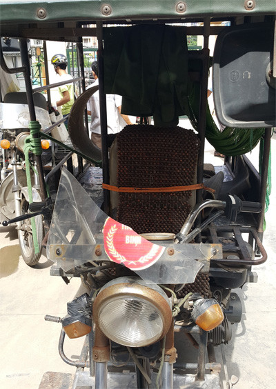 Lật tẩy thương binh giả đi xe ba bánh ảnh 2