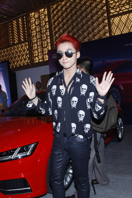 Sơn Tùng M-TP "khuấy đảo" thảm đỏ Vietnam International Fashion Week 2015 ảnh 6