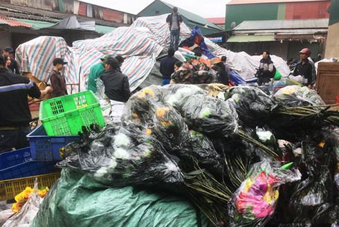 [Audio 10-12-2018] Tiểu thương chợ Vinh trắng tay sau vụ cháy kho hàng ảnh 1