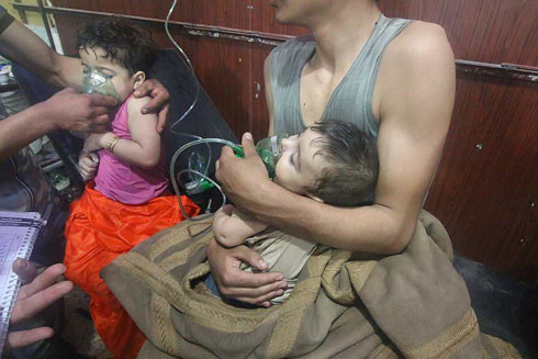 Hội đồng Bảo an Liên hợp quốc họp khẩn vụ nghi tấn công hóa học tại Syria ảnh 1