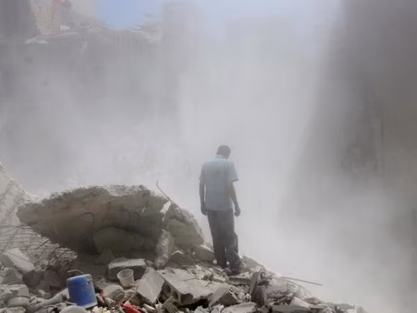 Nổ rầm trời ở Damascus, nhiều người thương vong ảnh 1