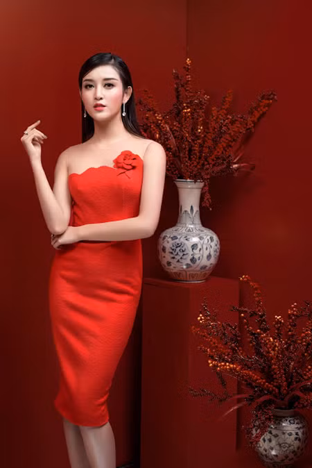 Á hậu Huyền My biến ảo đầy quyến rũ với bộ sưu tập xuân ảnh 7