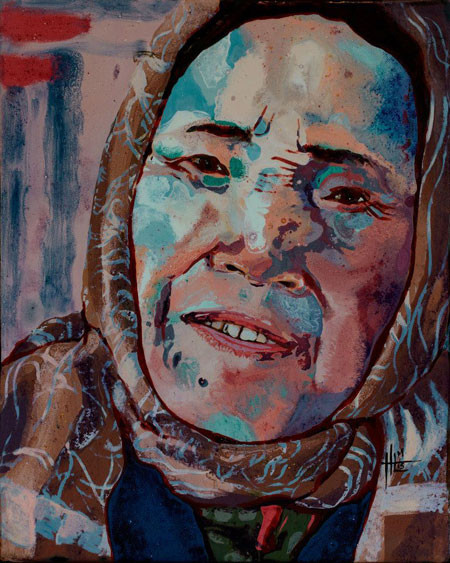 Một người Mỹ đưa phụ nữ Việt lên tranh sơn mài ảnh 2