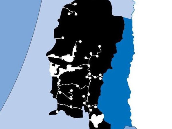 Chính trị gia Israel đăng bản đồ về "thỏa thuận thế kỷ" của Tổng thống Trump ảnh 1