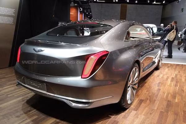 Hyundai tính chen chân vào thị trường xe sang bằng Vision G Coupe Concept ảnh 2