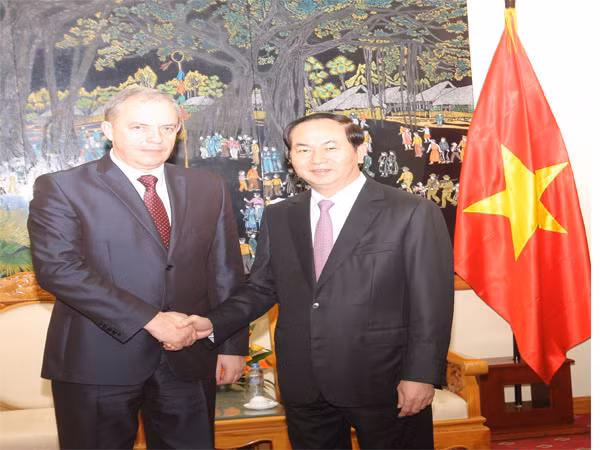 Hội đàm cấp cao giữa Bộ Công an Việt Nam và Ủy ban An ninh quốc gia Cộng hòa Belarus ảnh 1