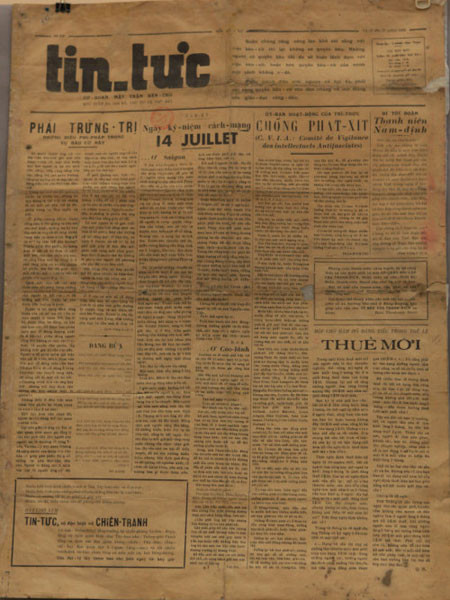 Đọc lại báo chí Việt Nam những ngày đầu ảnh 1