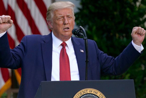 Tổng thống Mỹ Donald Trump tiết lộ kế hoạch đánh bại ông Joe Biden ảnh 1