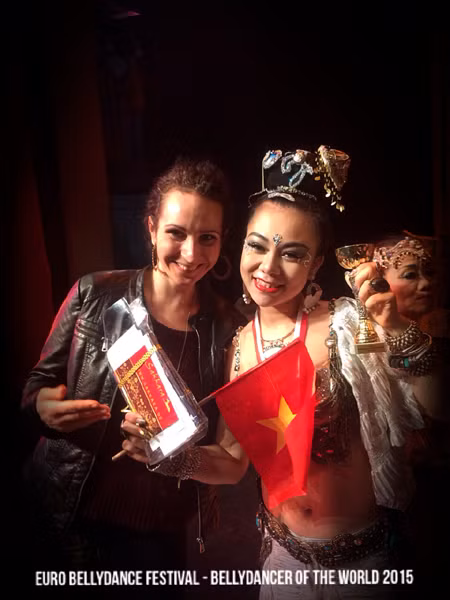 "Cô gái vàng" Đỗ Hồng Hạnh đoạt cúp vô địch "Bellydancer of the world" 2015 ảnh 9