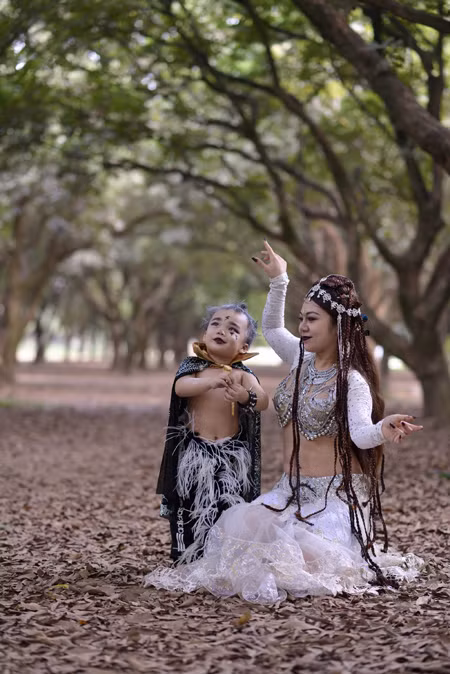 "Cô gái vàng" bellydance Đỗ Hồng Hạnh khoe ảnh con trai cực ấn tượng ảnh 3