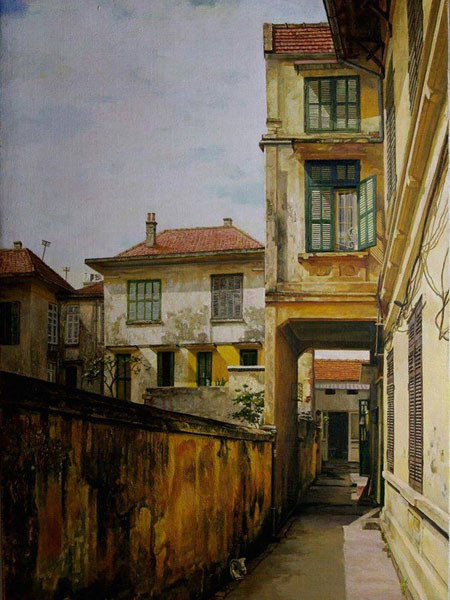 Ngõ trong phố ảnh 2