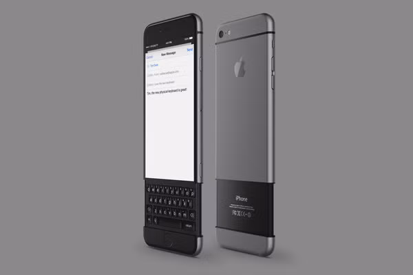 Concept iPhone 7 lấy cảm hứng từ BlackBerry Priv ảnh 1