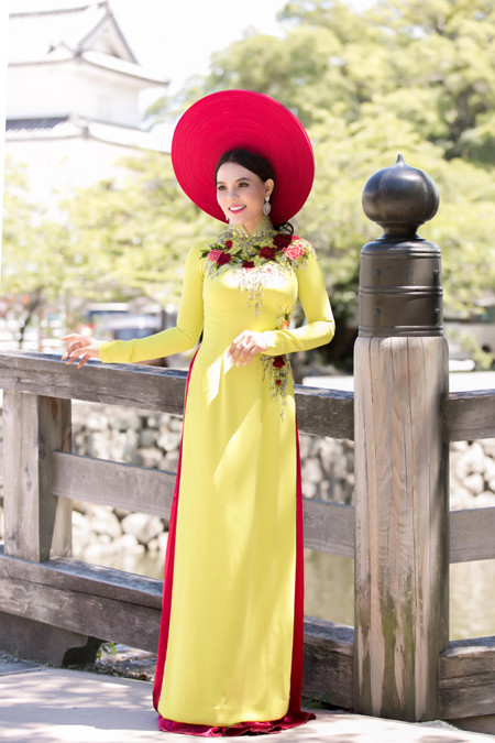 Thí sinh Hoa hậu Doanh nhân khoe sắc ở thành cổ Shiga - Nhật Bản ảnh 5