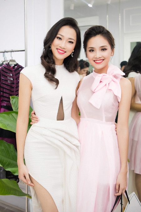 "Cô gái vàng" của Hoa hậu Việt Nam hội ngộ "đàn chị" Huyền My ảnh 8