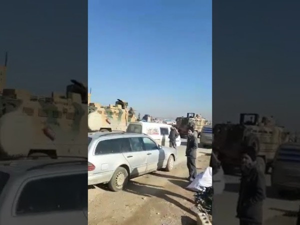 Đoàn xe quân sự lớn của Thổ Nhĩ Kỳ tới Idlib giữa lúc SAA tiến về Saraqib ảnh 1