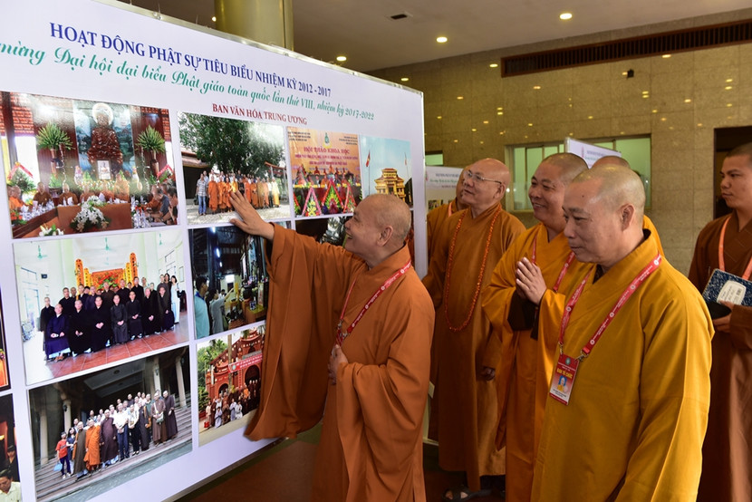 Triển lãm thành tựu phật sự của Giáo hội Phật giáo Việt Nam ảnh 1