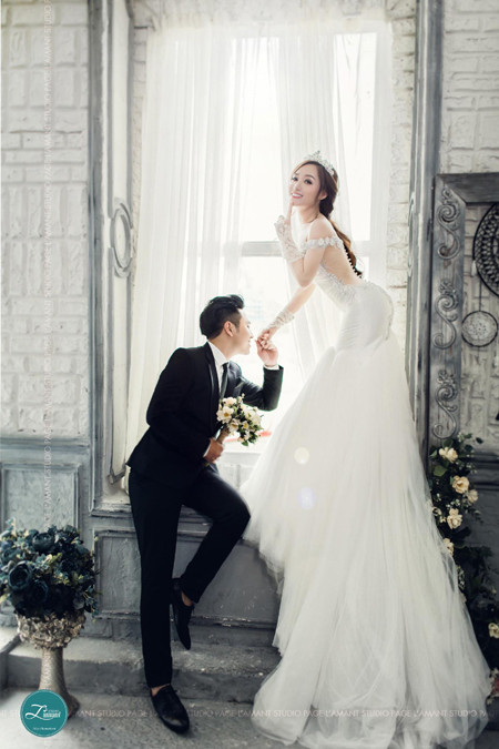 "Hot girl vườn đào" Đan Thuỳ khoe ảnh cưới cùng "phi công trẻ" ảnh 7 "Hot girl vườn đào" Đan Thuỳ khoe ảnh cưới cùng "phi công trẻ" ảnh 7