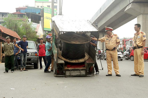 Vì sự an toàn, văn minh trên những tuyến đường Thủ đô ảnh 2