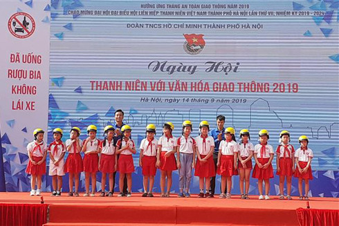 Ngày hội "Thanh niên với văn hóa giao thông" 2019 ở Hà Nội ảnh 1 Ngày hội "Thanh niên với văn hóa giao thông" 2019 ở Hà Nội ảnh 1